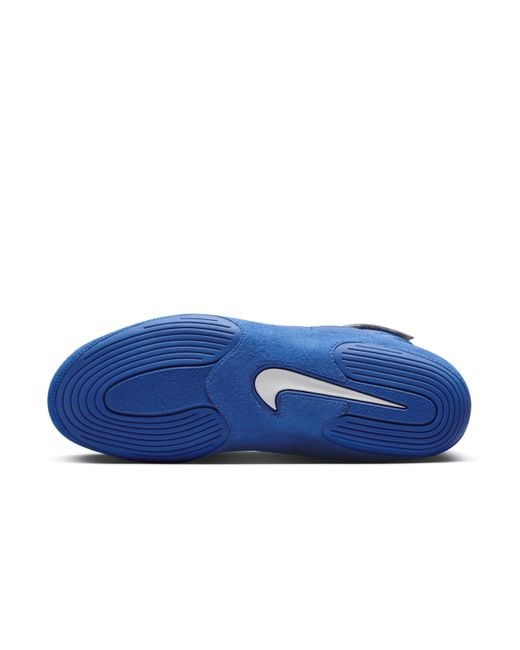 Nike Inflict Wrestling Shoes in Blue Lyst