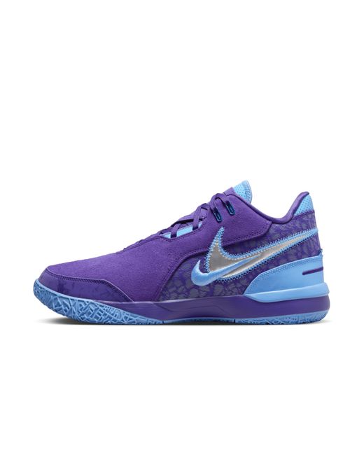 Nike Blue Lebron Nxxt Gen Ampd Basketball Shoes