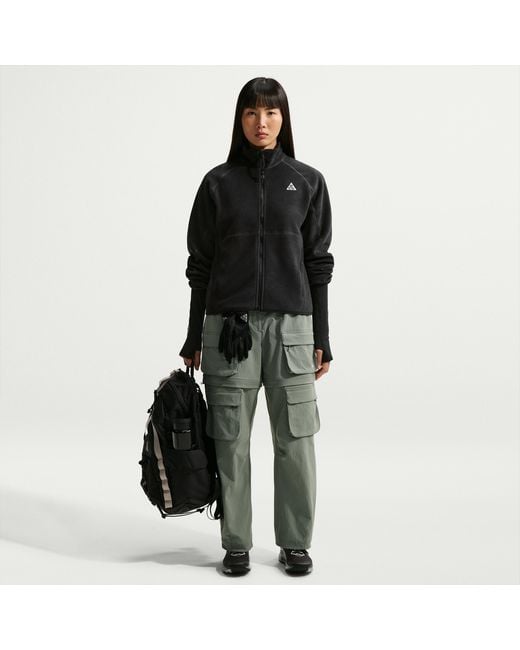 Nike Black Acg "Wolf Tree" Full-Zip Jacket for men