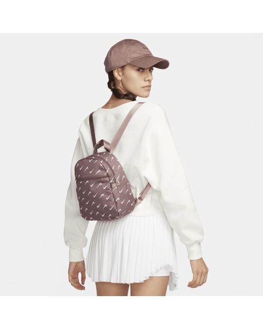 Nike White Sportswear Futura 365 Mini Backpack (6l)