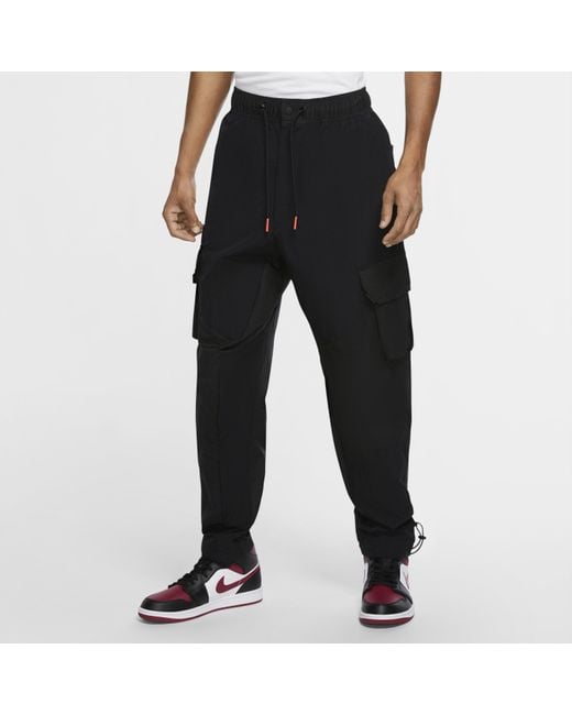 Nike Black Jordan 23 Engineered Cargo Trousers for men