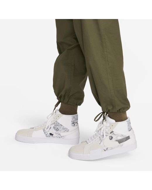Nike Green Sb Kearny Cargo Skate Trousers Polyester for men