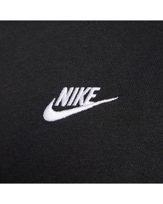Nike Black Club Hoodies for men