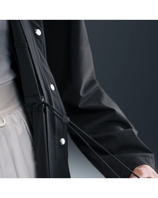 Nike Blue 24.7 Perfectstretch Dri-Fit Oversized Trench Coat