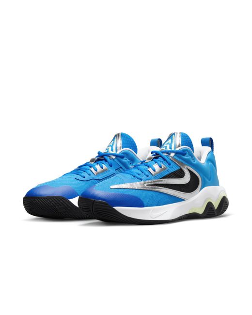 Nike Blue Giannis Immortality 3 Basketball Shoes for men