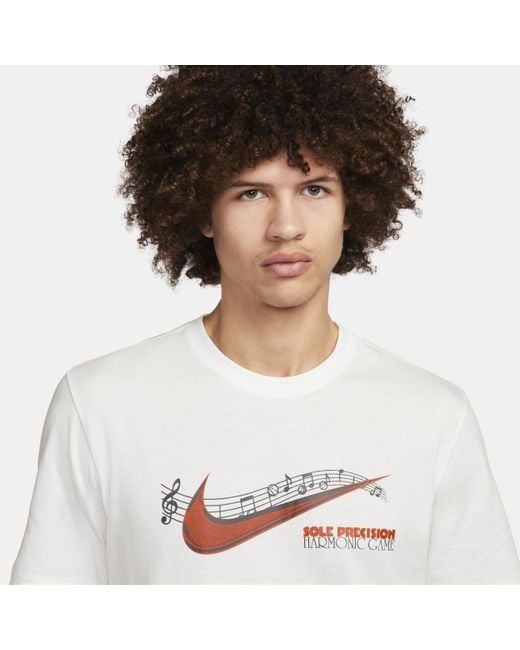 Nike Basketbalshirt in het White voor heren