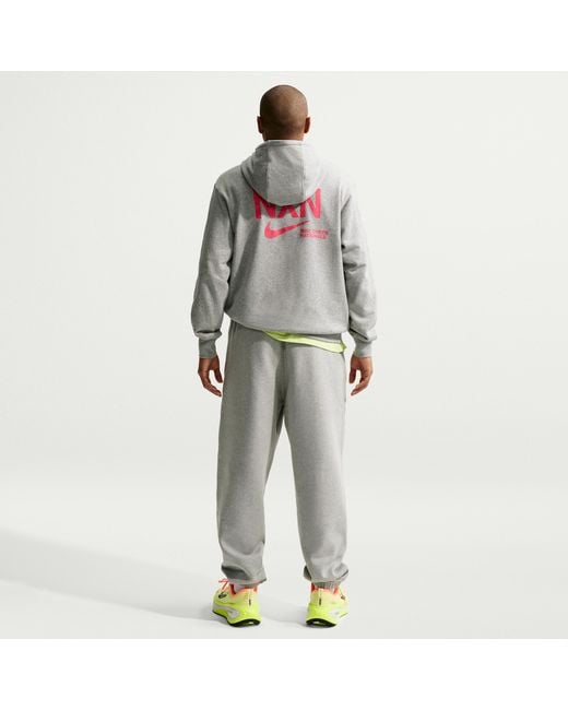 Nike Gray 2025 Nxn Running Hoodie for men