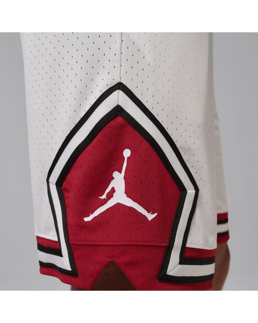 Nike White Sport Dri-Fit 9" Diamond Shorts for men