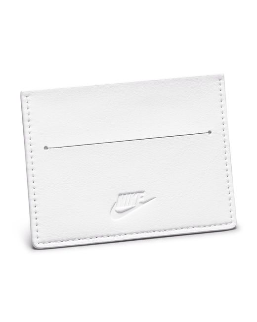 Nike White Icon Air Force 1 Card Wallet