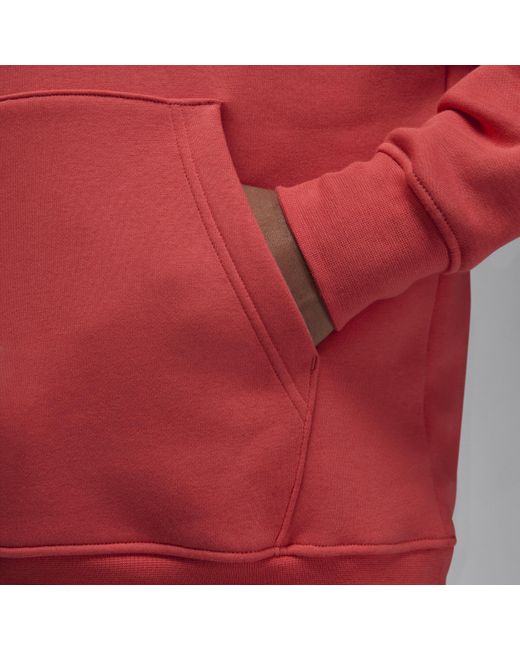Nike Jordan Essentials Fleecehoodie in het Red voor heren
