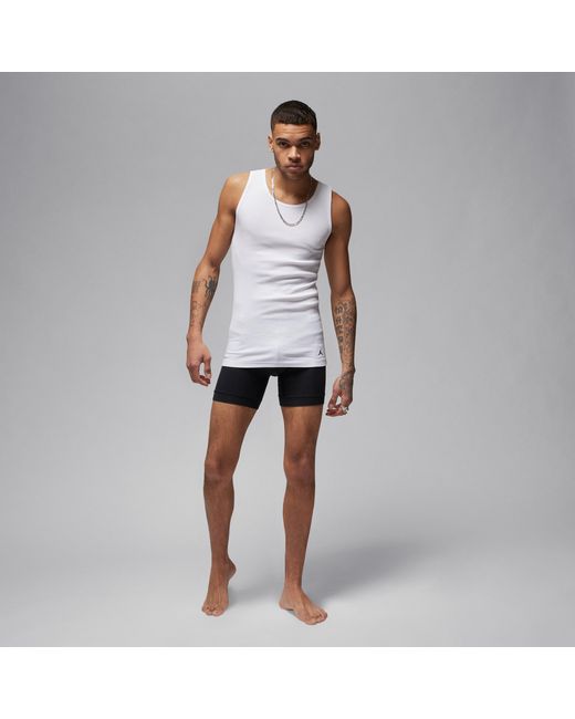 Nike White Flight Base Tank Tops (2-Pack) for men