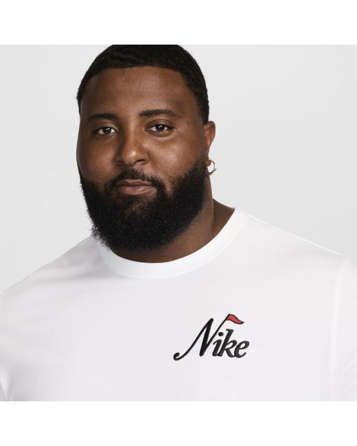 Nike White Golf T-shirt Cotton for men