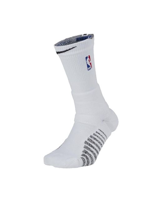 Nike Grip Power Crew Nba Socks in White for Men