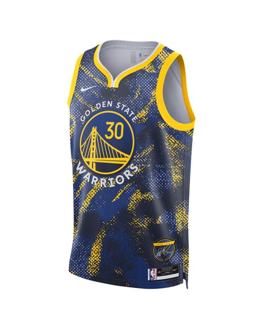 Maglia Stephen Curry Golden State Warriors 2025/26 Select Series Swingman Dri-Fit Nba – Uomo di Nike in Blue da Uomo
