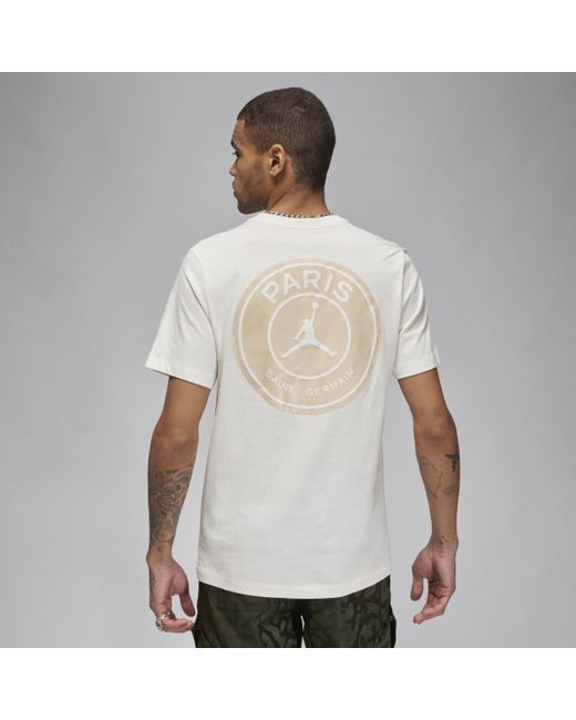 Nike White Paris Saint-germain T-shirt Cotton for men