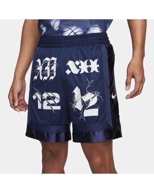 Nike Blue Ja Dri-fit Dna 6" Basketball Shorts for men