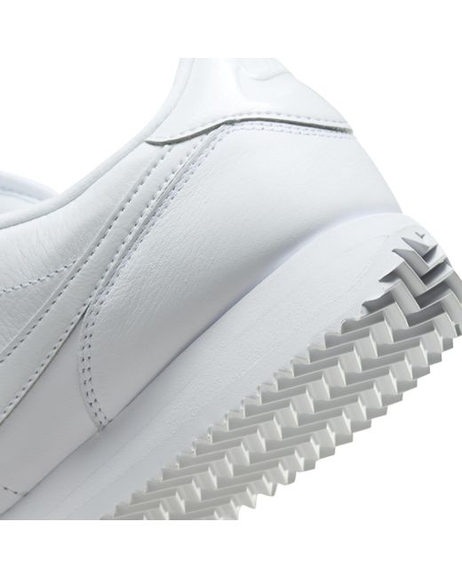 Nike White Cortez 23 Premium Leather Shoes
