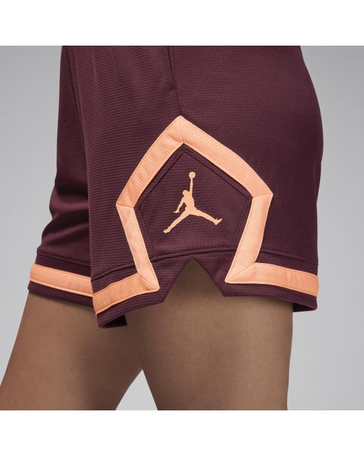 Nike Purple Sport 4" Diamond Shorts