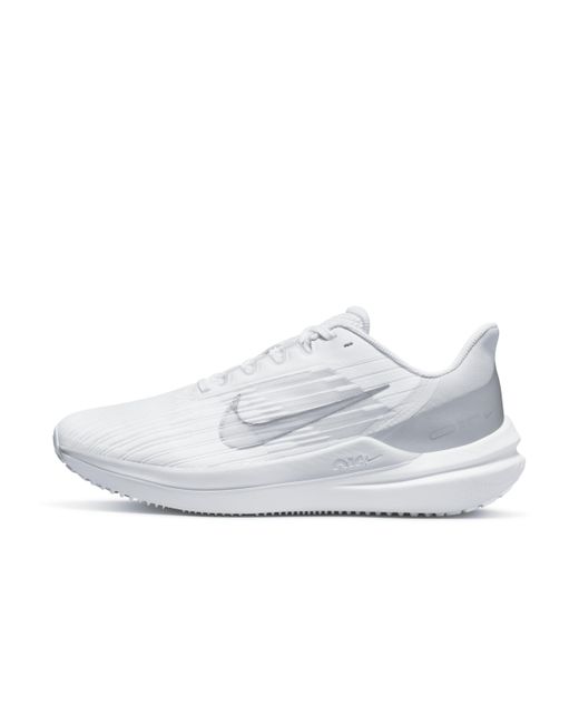Nike Winflo 9 Road Running Shoes In White, | Lyst