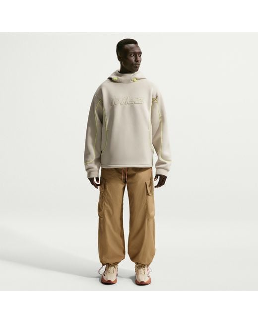 Nike Brown Project F.R.O.G. Bubble Mesh Pullover Hoodie for men