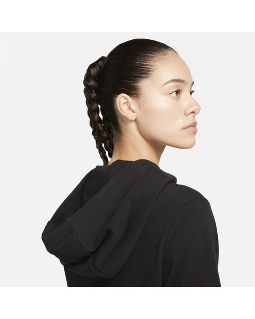 Nike Black Sportswear Club Fleece Logo Pullover Hoodie