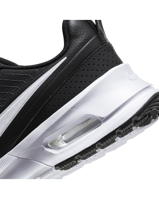 Nike Black Air Max Nuaxis Shoes for men
