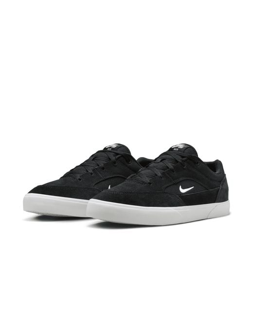 Nike Black Sb Malor Skate Shoes for men