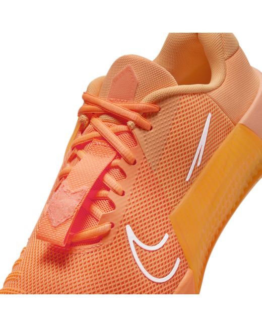 Nike Orange Metcon 9 Amp Workout Shoes for men