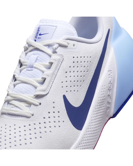Nike Blue Air Zoom Tr 1 Workout Shoes for men