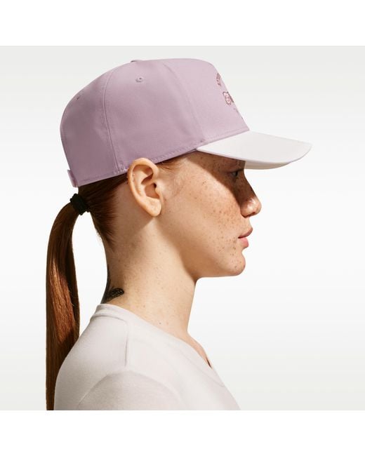 Nike Blue Rise Structured A-Frame Cap