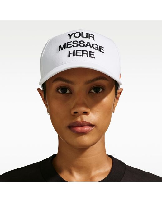 Nike Brown Rise Structured A-Frame Cap