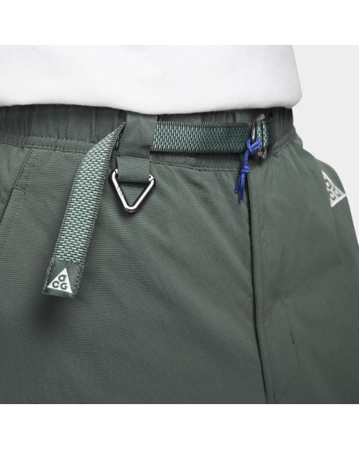 Nike Gray Acg Uv Hiking Trousers Polyester for men
