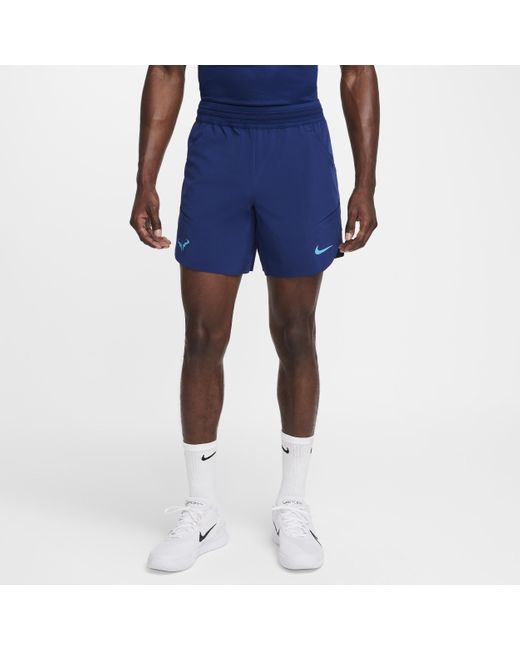 Nike Blue Rafa Dri-Fit Adv 18Cm (Approx.) Tennis Shorts for men