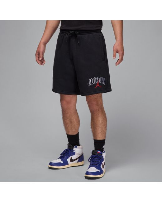 Nike Black Nike Brooklyn Fleece Graphic Shorts for men