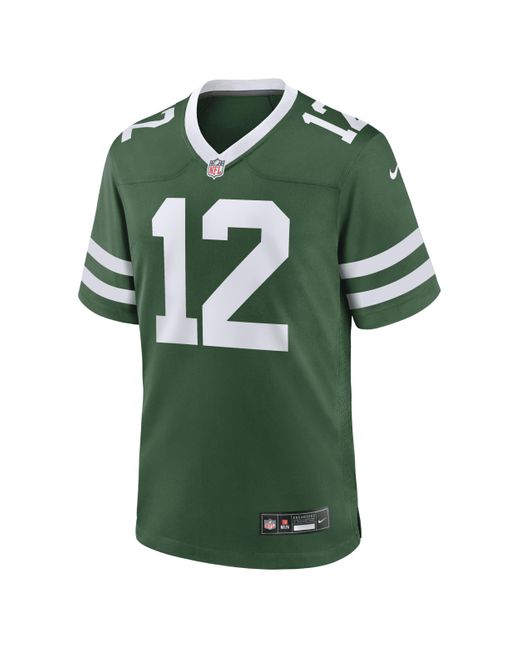 Nike Green Joe Namath New York Jets Nfl Game Football Jersey for men