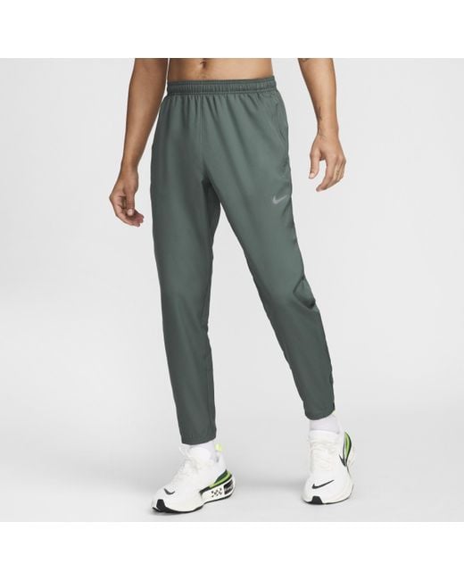 Nike Green Challenger Dri-fit Woven Running Trousers Polyester 50% Recycled Polyester for men