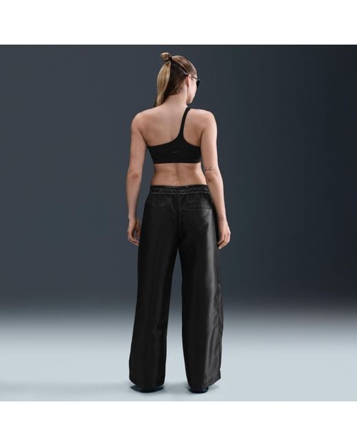 Nike Black Sportswear Windrunner Shine Trousers