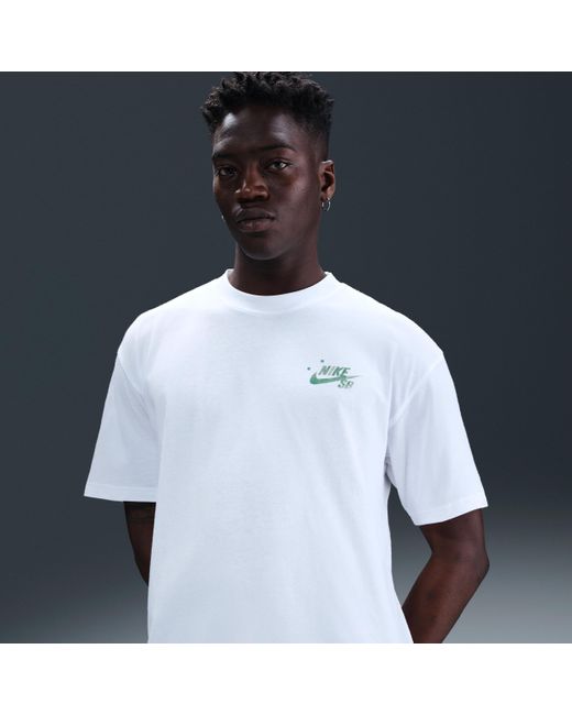 Nike Blue Sb Max90 Skate T-Shirt for men