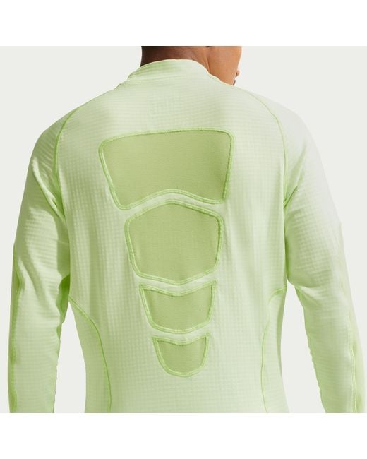 Nike Green Tech Base Layer Long Sleeve Top for men