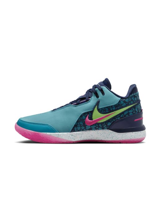 Nike Blue Lebron Nxxt Gen Ampd Basketball Shoes for men
