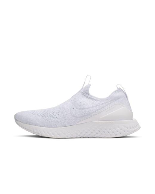 epic phantom react flyknit running sneaker