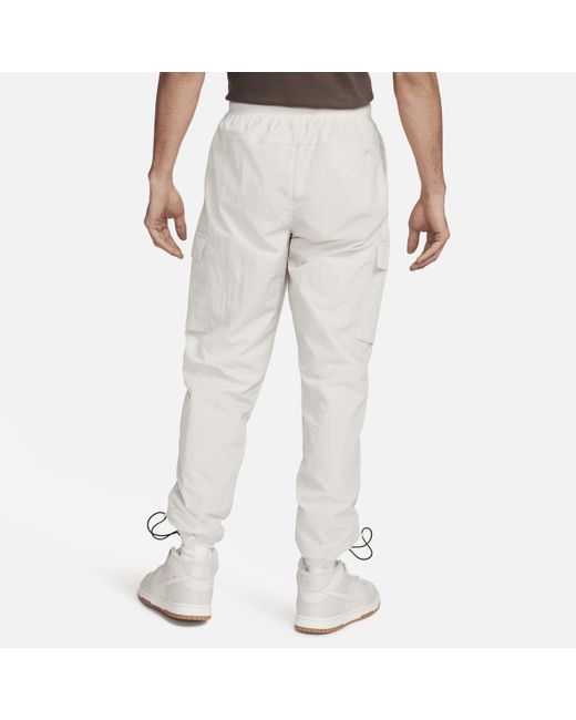 Nike Gray Air Lightweight Woven Trousers Polyester for men