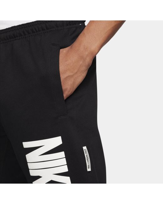 Pantaloni da basket dri-fit standard issue di Nike in Black da Uomo