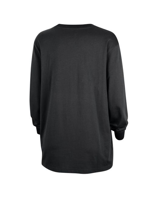 Nike Brooklyn Nets Essential Nba-shirt Met Lange Met Lange Mouwen in het Black