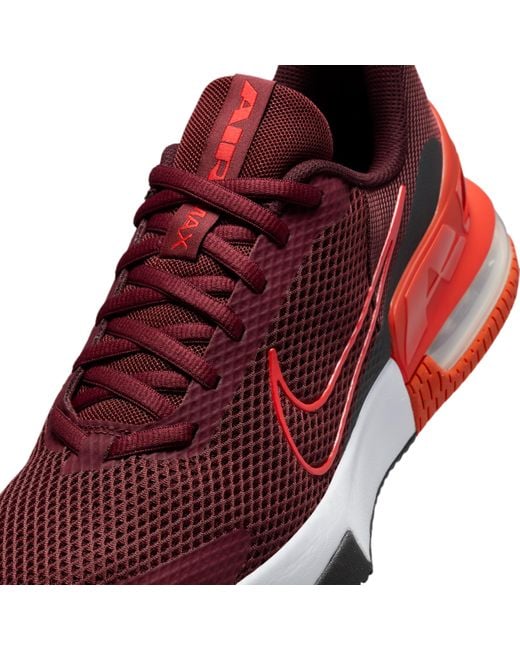 Nike Red Air Max Alpha Trainer 6 Workout Shoes for men