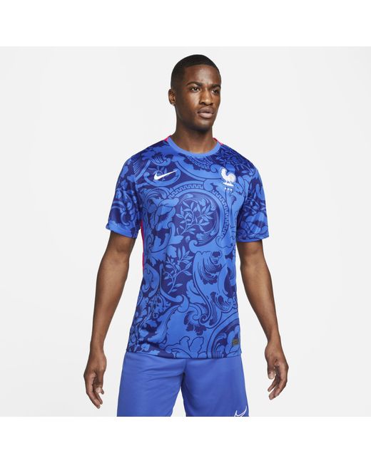 Nike Fff 2022 Stadium Home Dri-fit Soccer Jersey in Blue for Men | Lyst  Australia