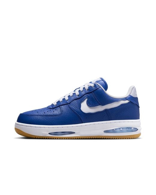 Nike Blue Air Force 1 Low Evo Shoes for men