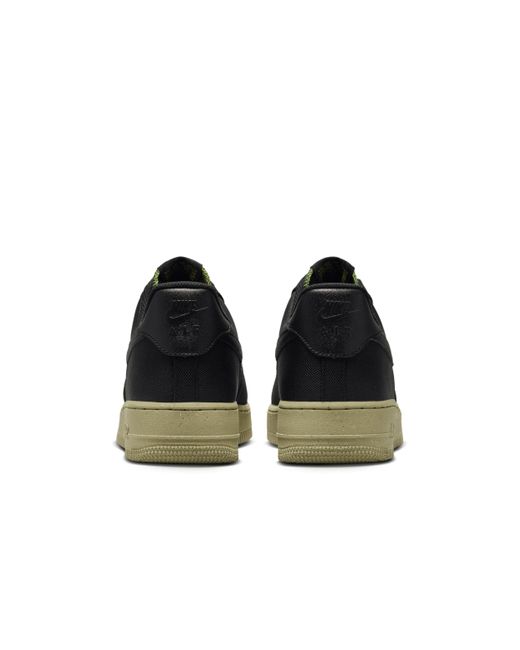 Nike Black Air Force 1 '07 Lv8 Shoes for men