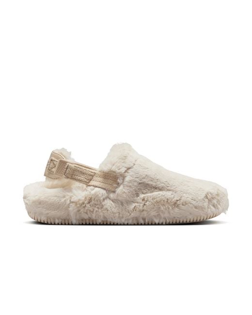 Nike White Calm Se Mules