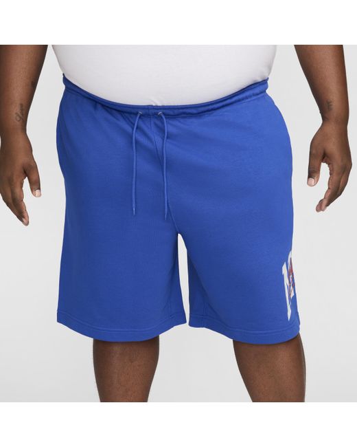 Nike Blue Club French Terry Shorts for men
